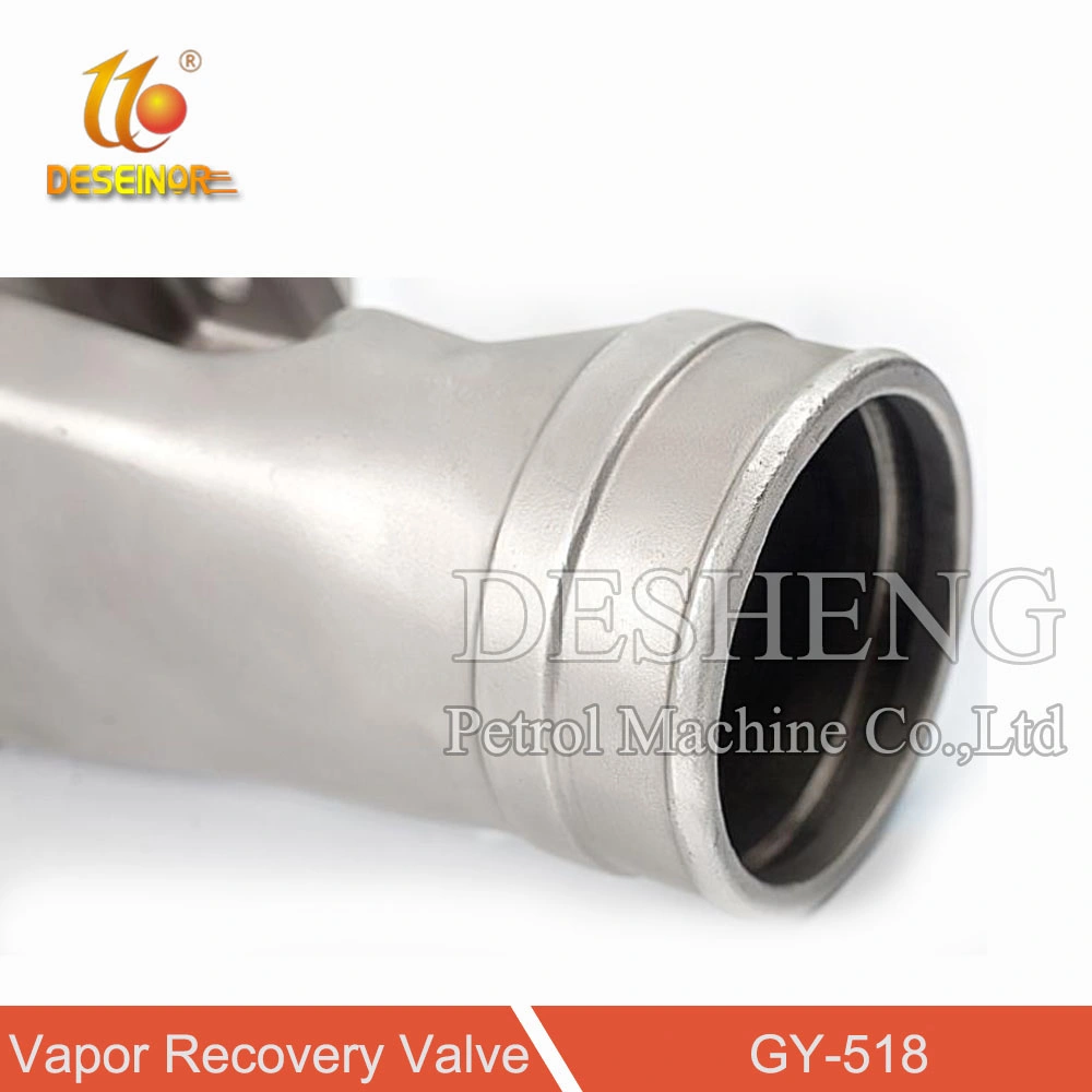 API Aluminum Vapor Recovery Valve for Oil and Gas Tank Truck Parts
