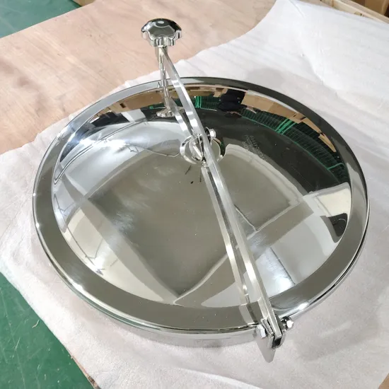Sanitary 304/316L Stainless Steel Sanitary Manhole Cover
