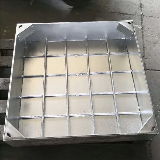 Industrial Security Roadway Products Pedestrian Stainless Steel Manhole Covers
