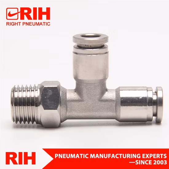 Mpd Male Thread Copper Brass Accessories Push in Truck Pneumatic Fitting