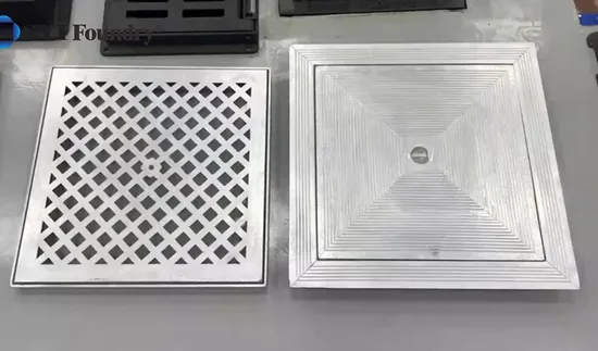 Supply Customized Road Drainage Aluminium Fabrication Stainless Steel Recessed Manhole Cover Weight